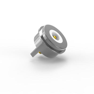 5A Magnetic Pogo Pin Connector 8.0mm Spring Connectors Round