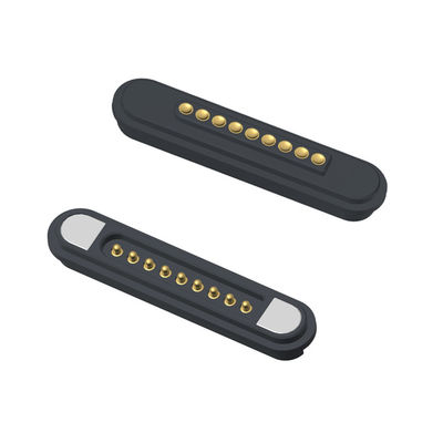 600G Magnetic Force  9pin Pogo Pin Magnetic Connector for Solar Simulator