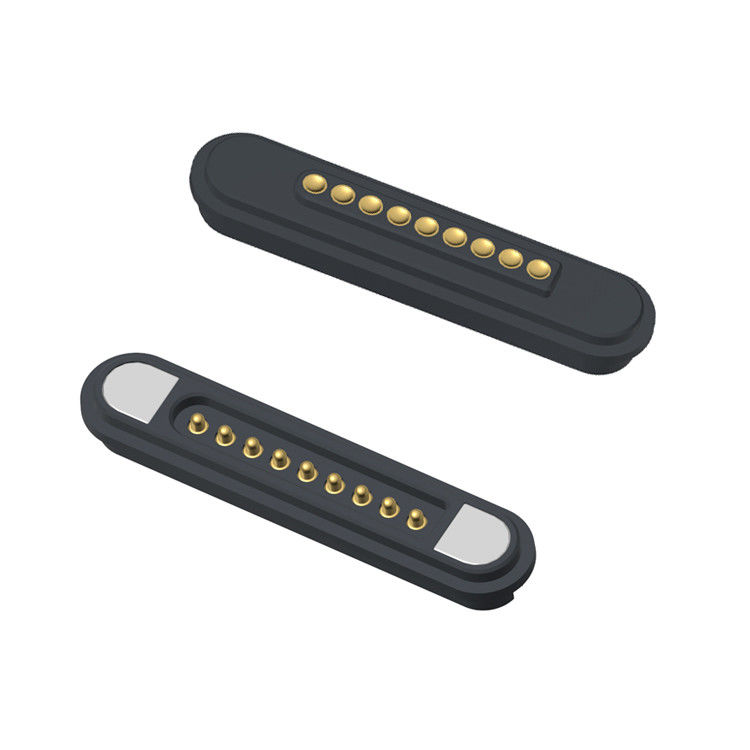 600G Magnetic Force  9pin Pogo Pin Magnetic Connector for Solar Simulator